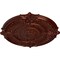 Ekena Millwork Attica Acanthus Leaf Ceiling Medallion (Canopies up to 4 5/8"), 53 1/2"OD x 3 1/2"P, Antique Copper CM53ATACS - alternate 2